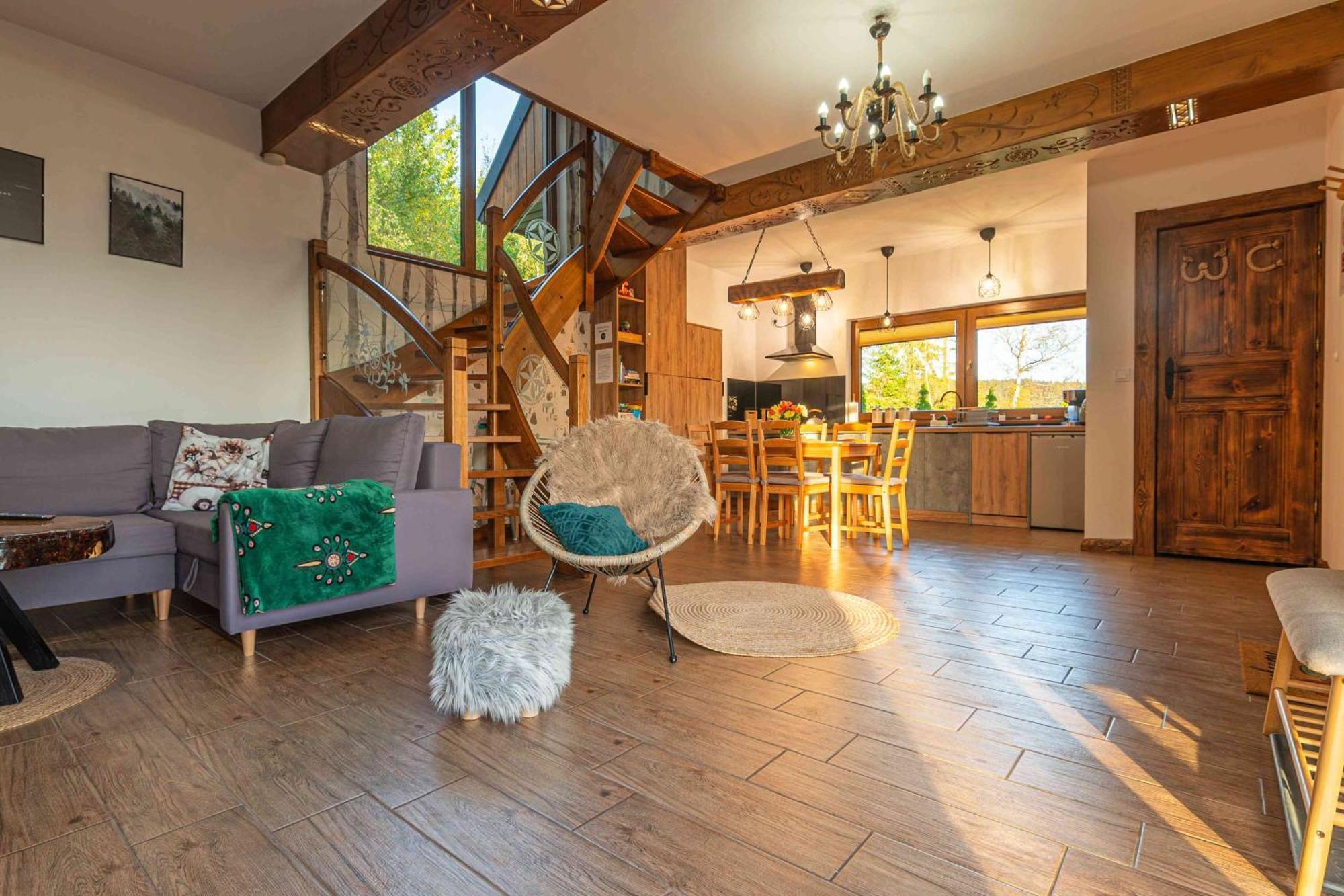 Lesne Zacisze Villa Nowy Targ Exteriör bild
