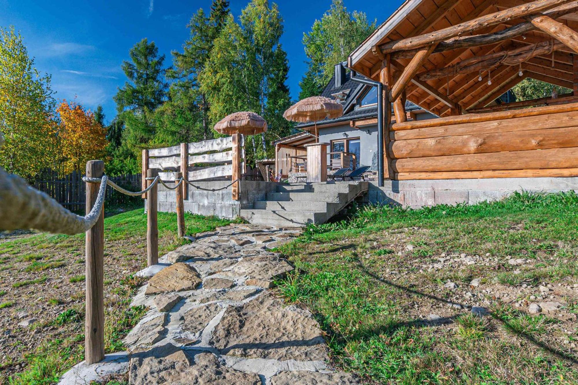 Lesne Zacisze Villa Nowy Targ Exteriör bild