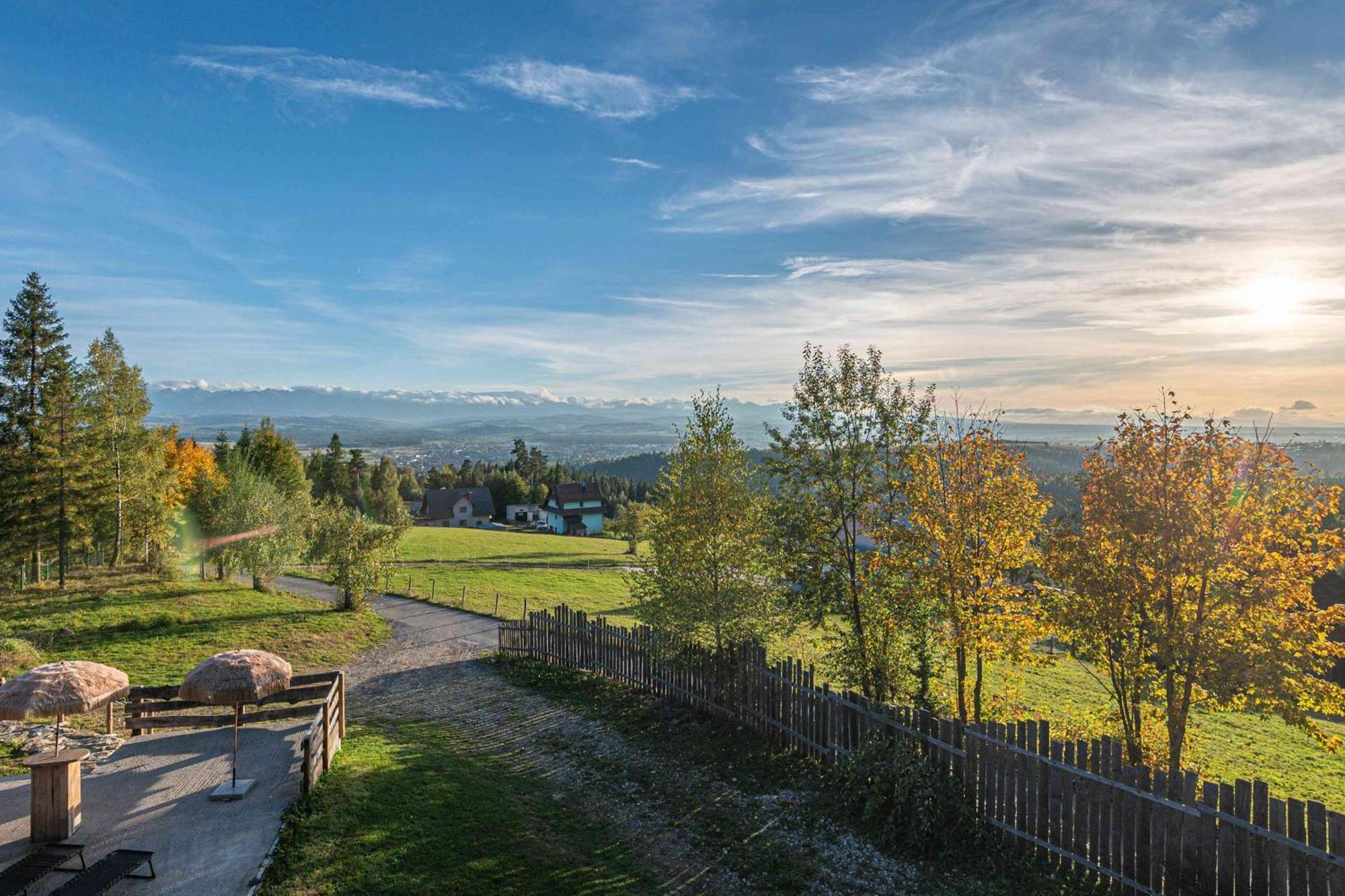 Lesne Zacisze Villa Nowy Targ Exteriör bild