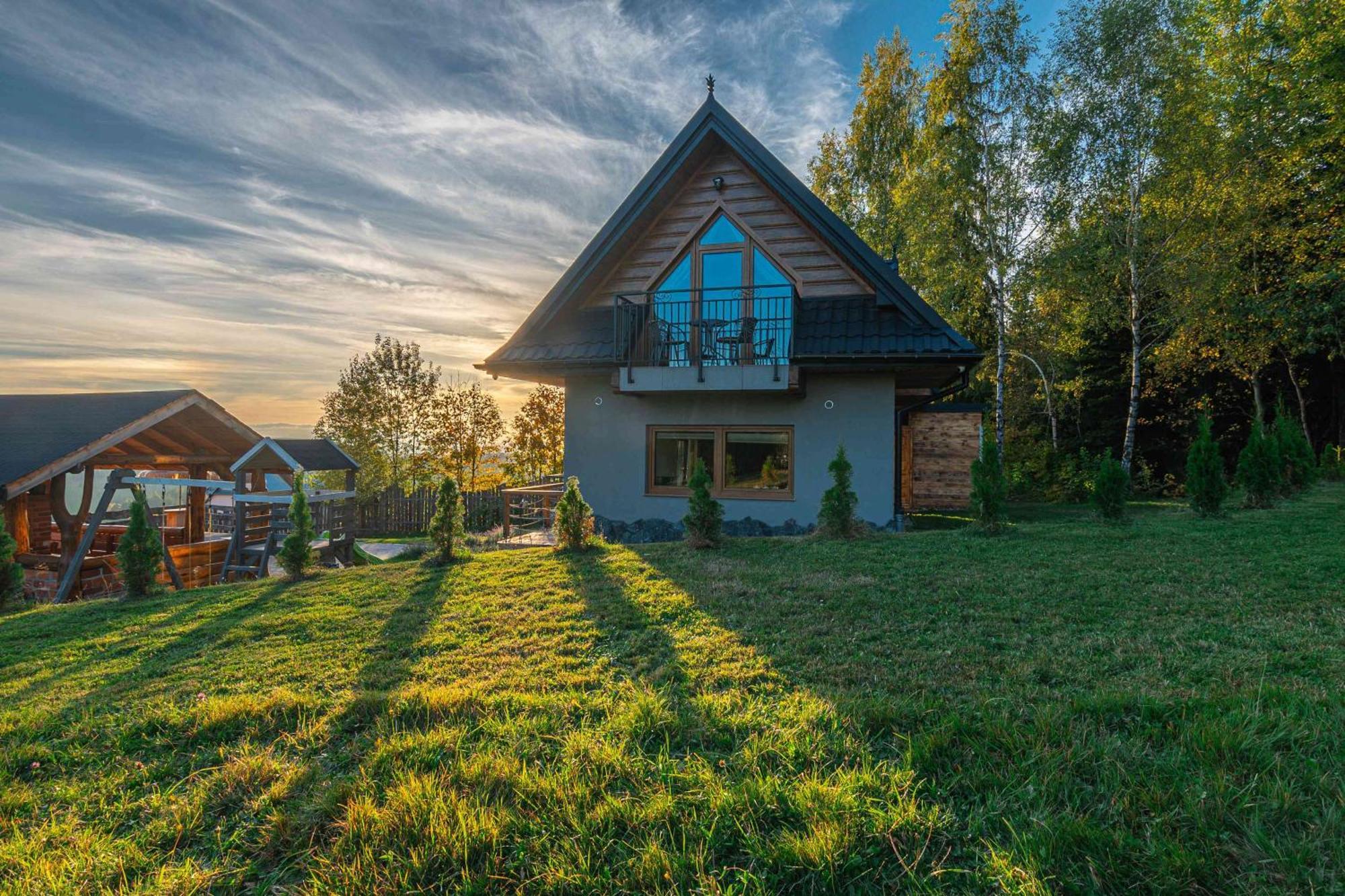 Lesne Zacisze Villa Nowy Targ Exteriör bild