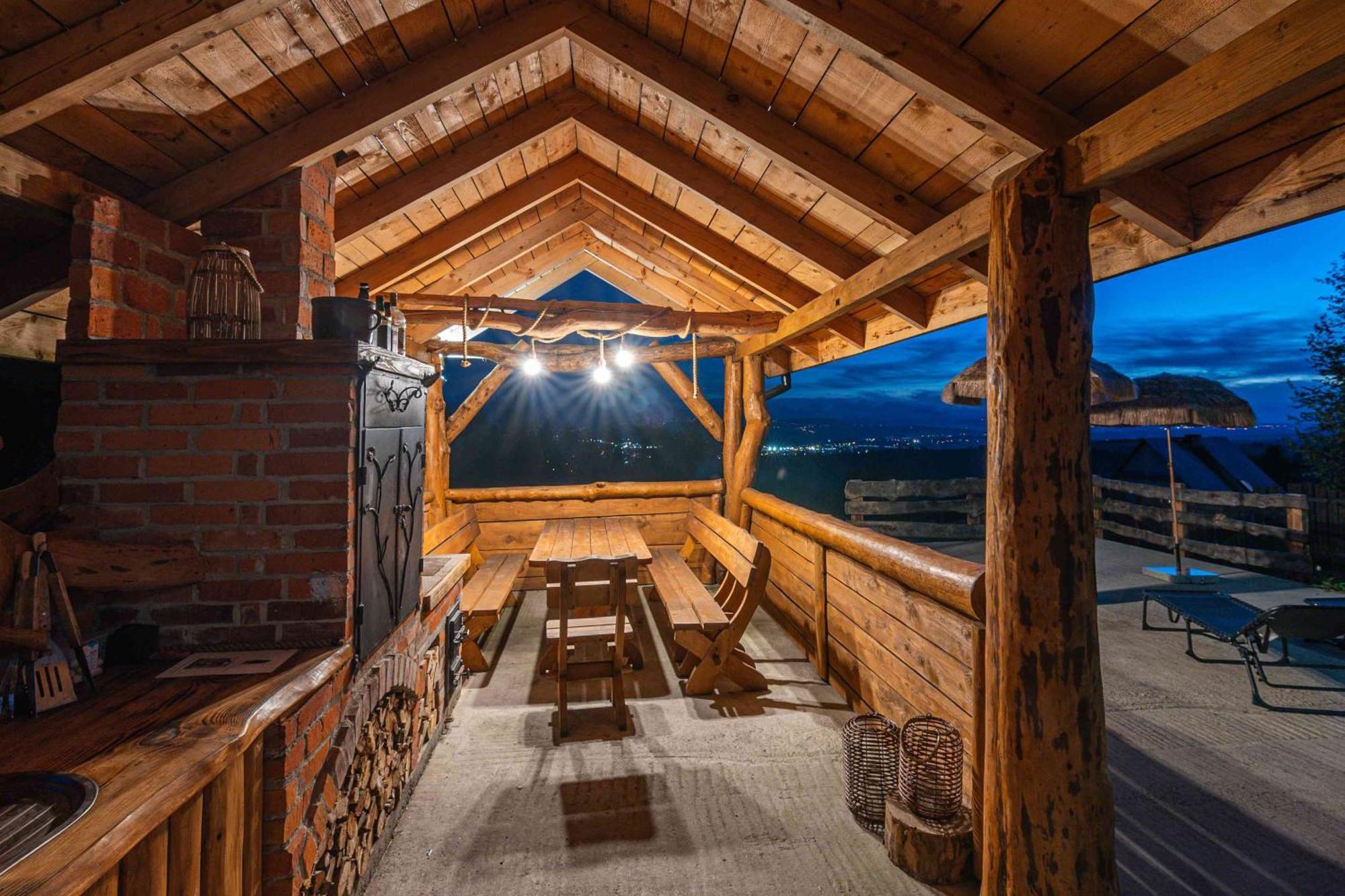 Lesne Zacisze Villa Nowy Targ Exteriör bild