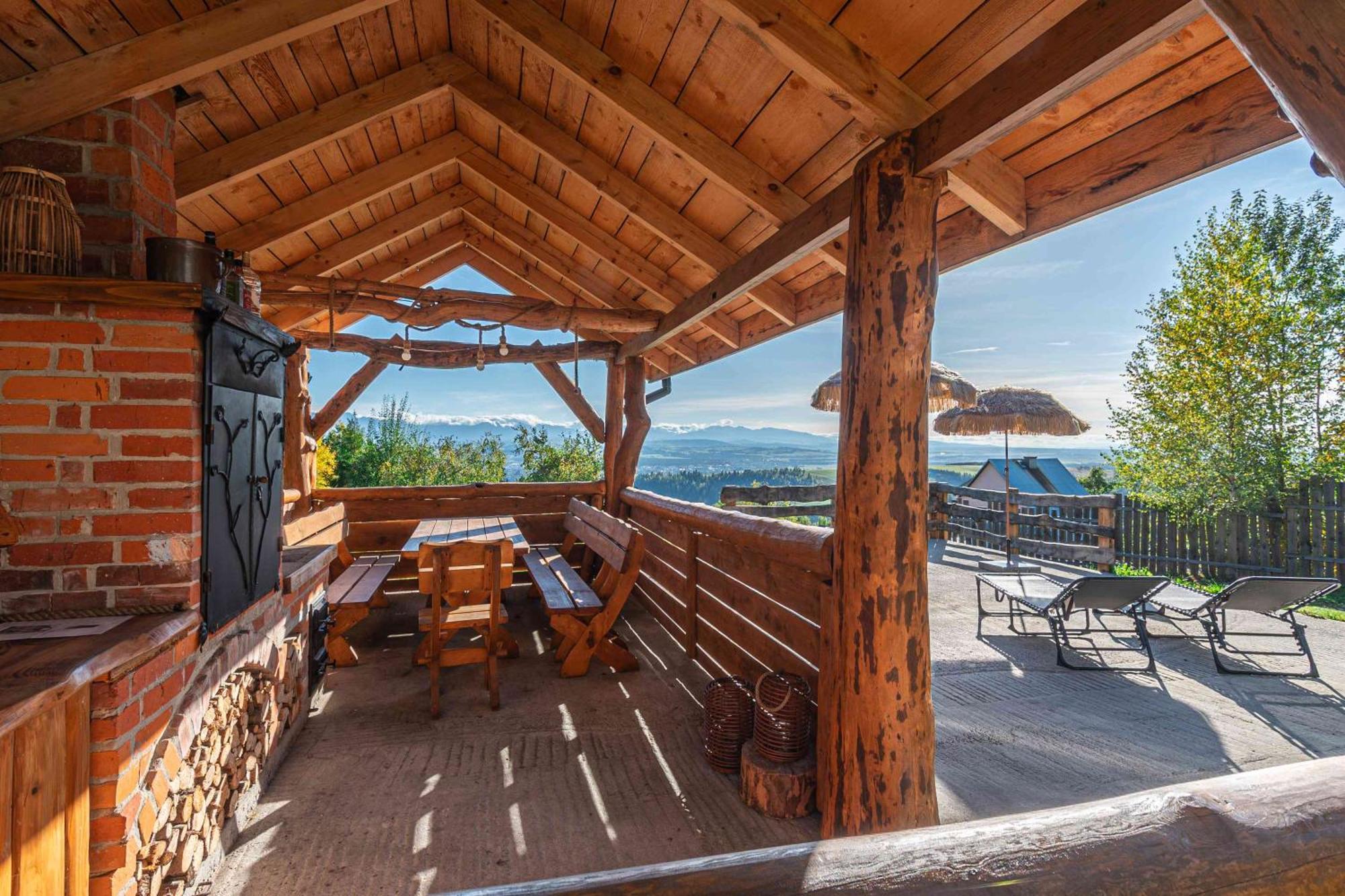 Lesne Zacisze Villa Nowy Targ Exteriör bild