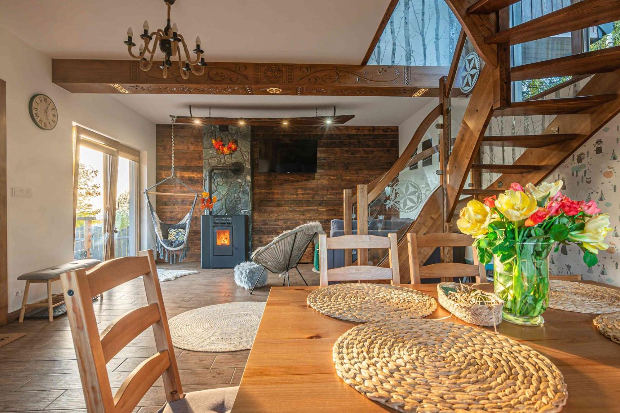 Lesne Zacisze Villa Nowy Targ Exteriör bild