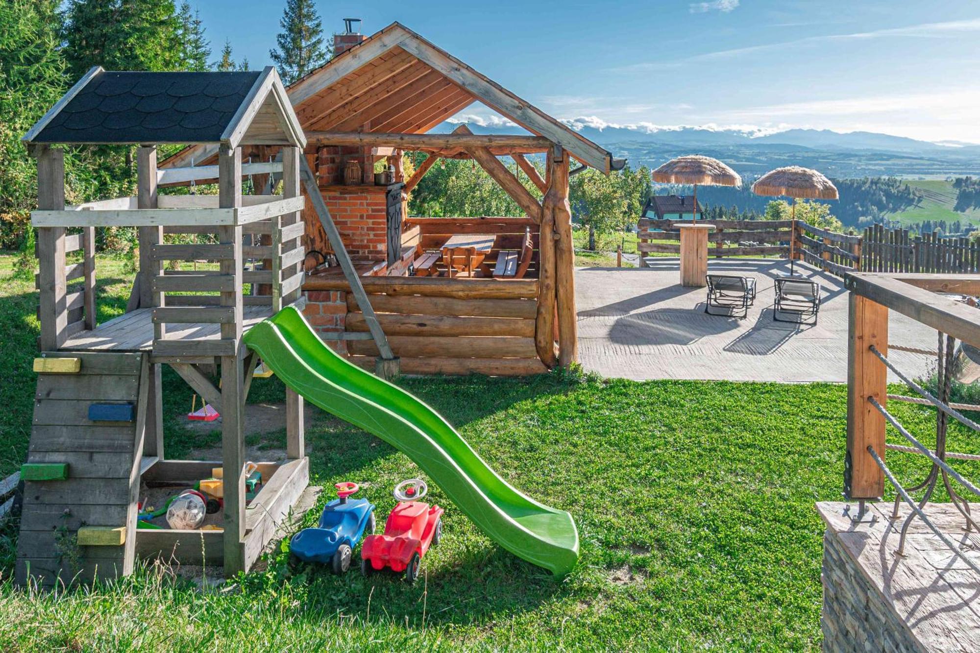 Lesne Zacisze Villa Nowy Targ Exteriör bild